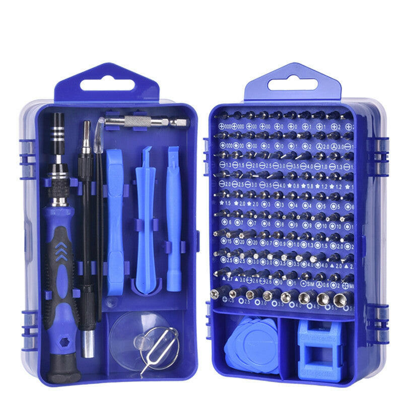 117 in 1 screwdriver Double-sided Magnetic CRV Bit set.