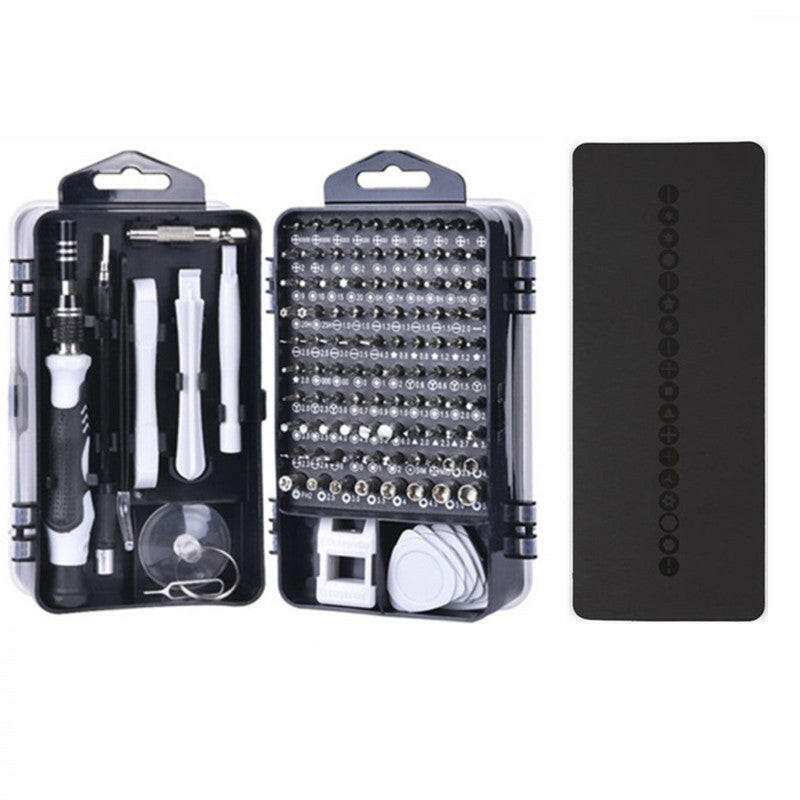 117 in 1 screwdriver Double-sided Magnetic CRV Bit set.