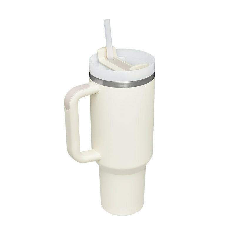 Ochapa 40 Oz Tumbler With Handle Straw Insulated, Stainless Steel.